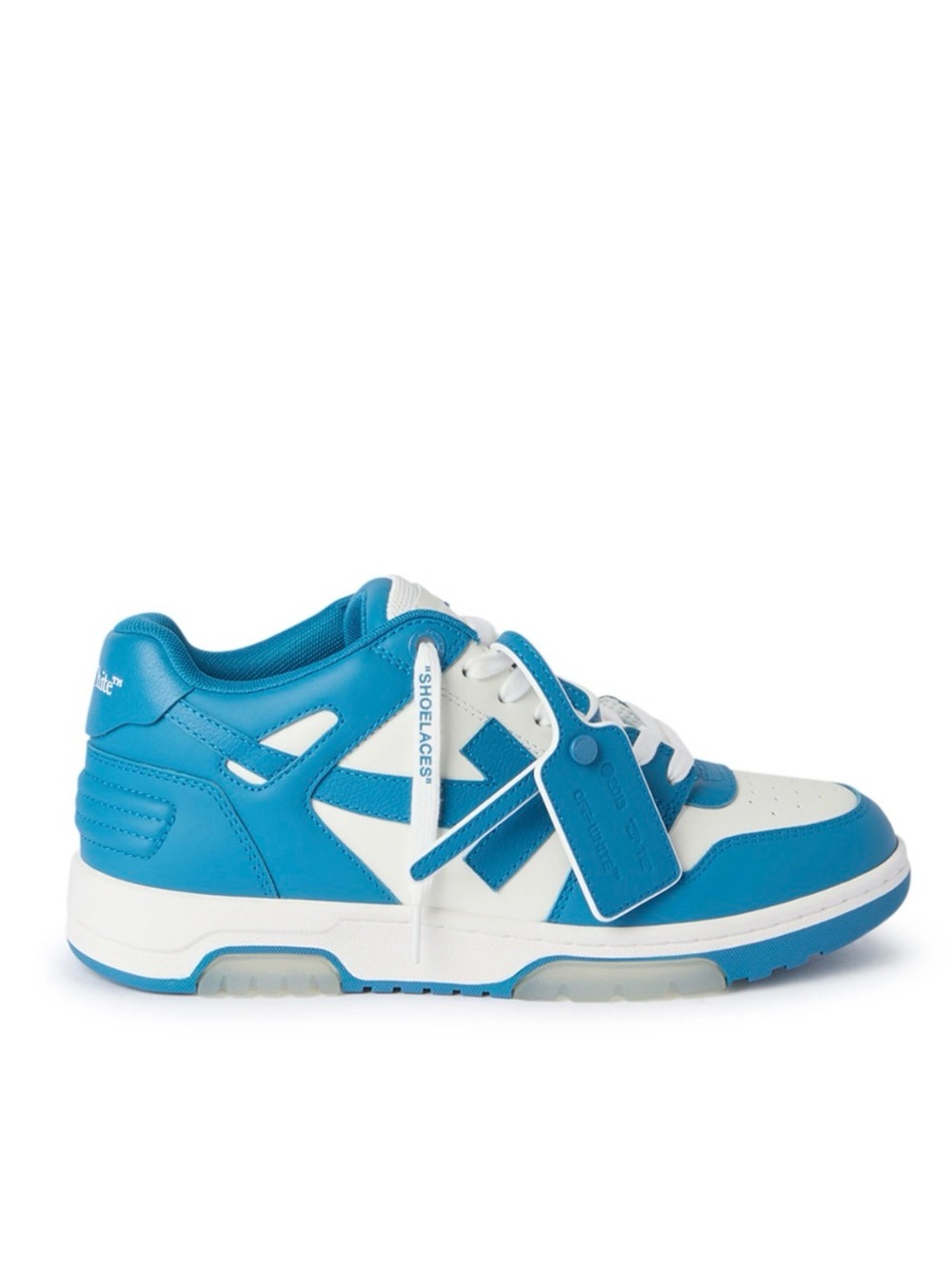 Blue and White Kids' Athletic Sneakers